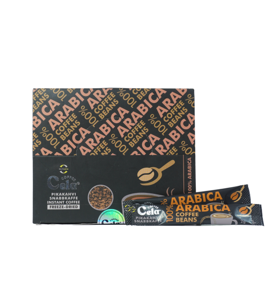 Freeze dried instant coffee – 2g sachet - 50 sachets/box