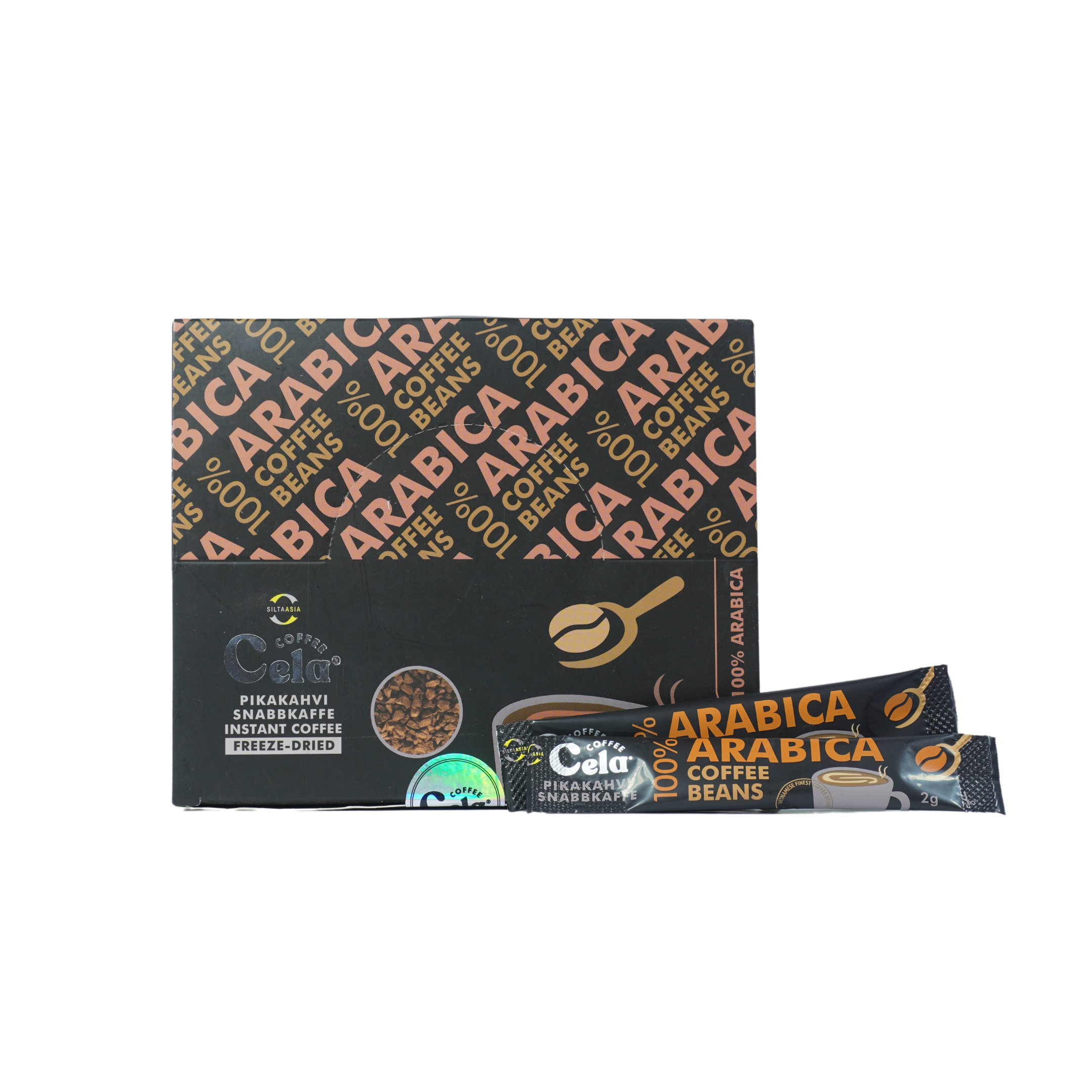 Freeze dried instant coffee – 2g sachet - 50 sachets/box
