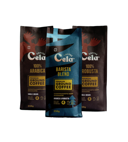 Cela customized coffee - whole beans or ground coffee - 200g