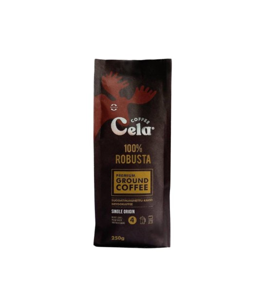 Robusta ground coffee - 250g