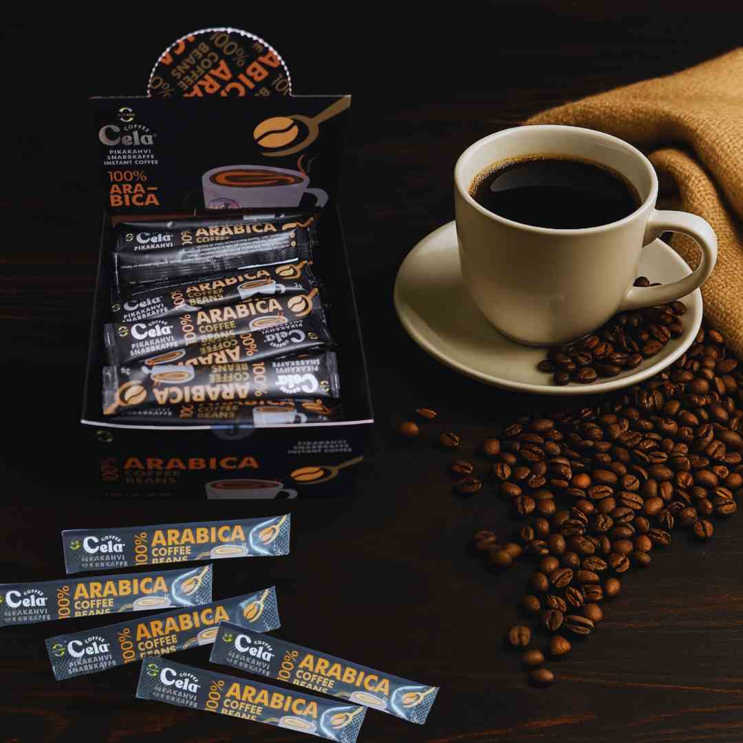 Freeze dried instant coffee – 2g sachet - 50 sachets/box