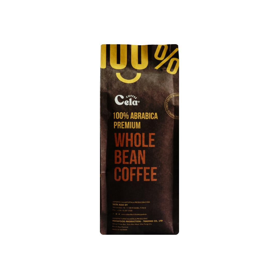Arabica whole coffee beans - 200g