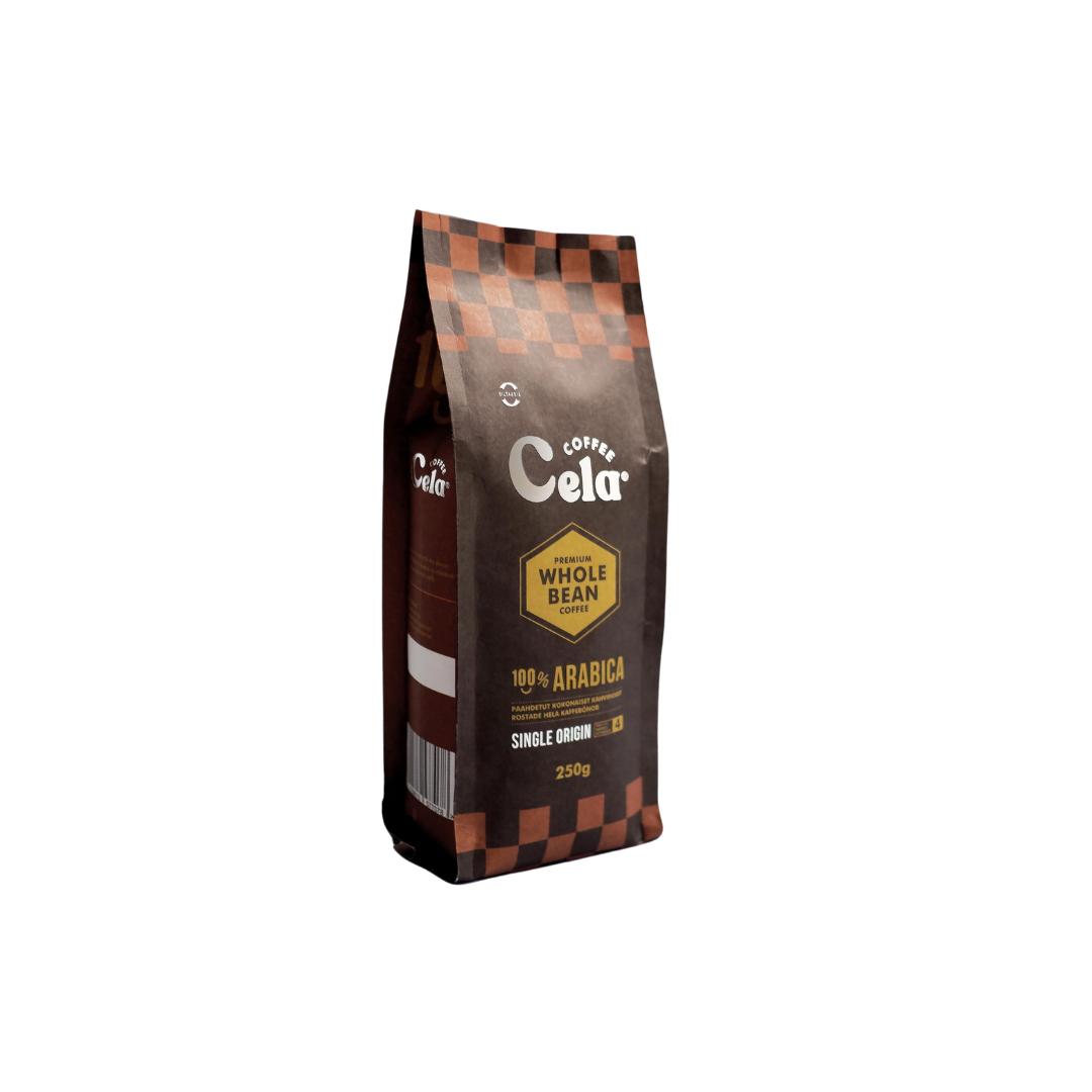 Arabica whole coffee beans - 200g
