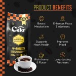 Robusta whole coffee beans - 200g