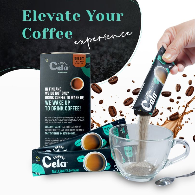 3in1 instant coffee - Mellow flavor - Medium roasted