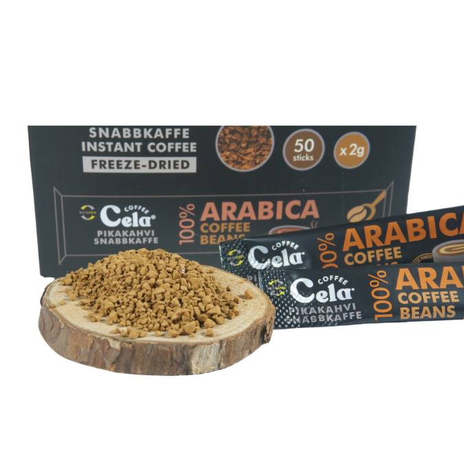 Freeze dried instant coffee – 2g sachet - 50 sachets/box